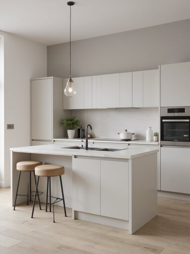 Sleek Modern Cabinets: Minimalist Design Appeal