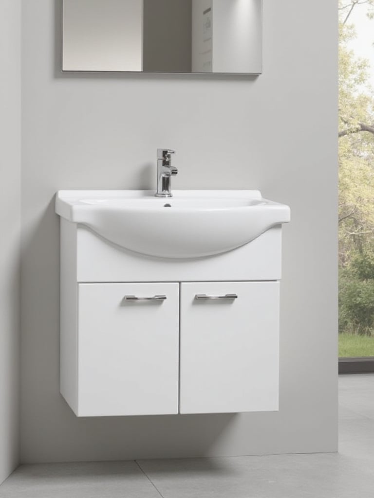 Slim Profile Cabinets: Ideal for Narrow Bathrooms